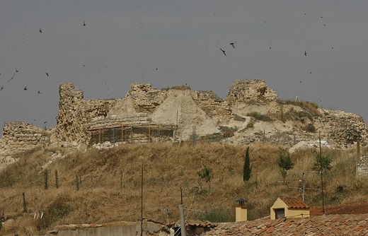 El Castillo de Mucientes es otro de los BIC deteriorados.